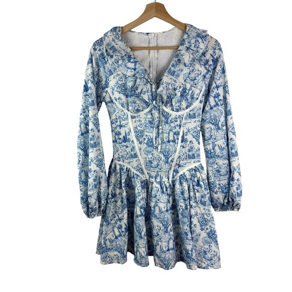 Shein Mod Bridgerton Tea Party Dress - XS - New with Tags - Picture 1 of 8
